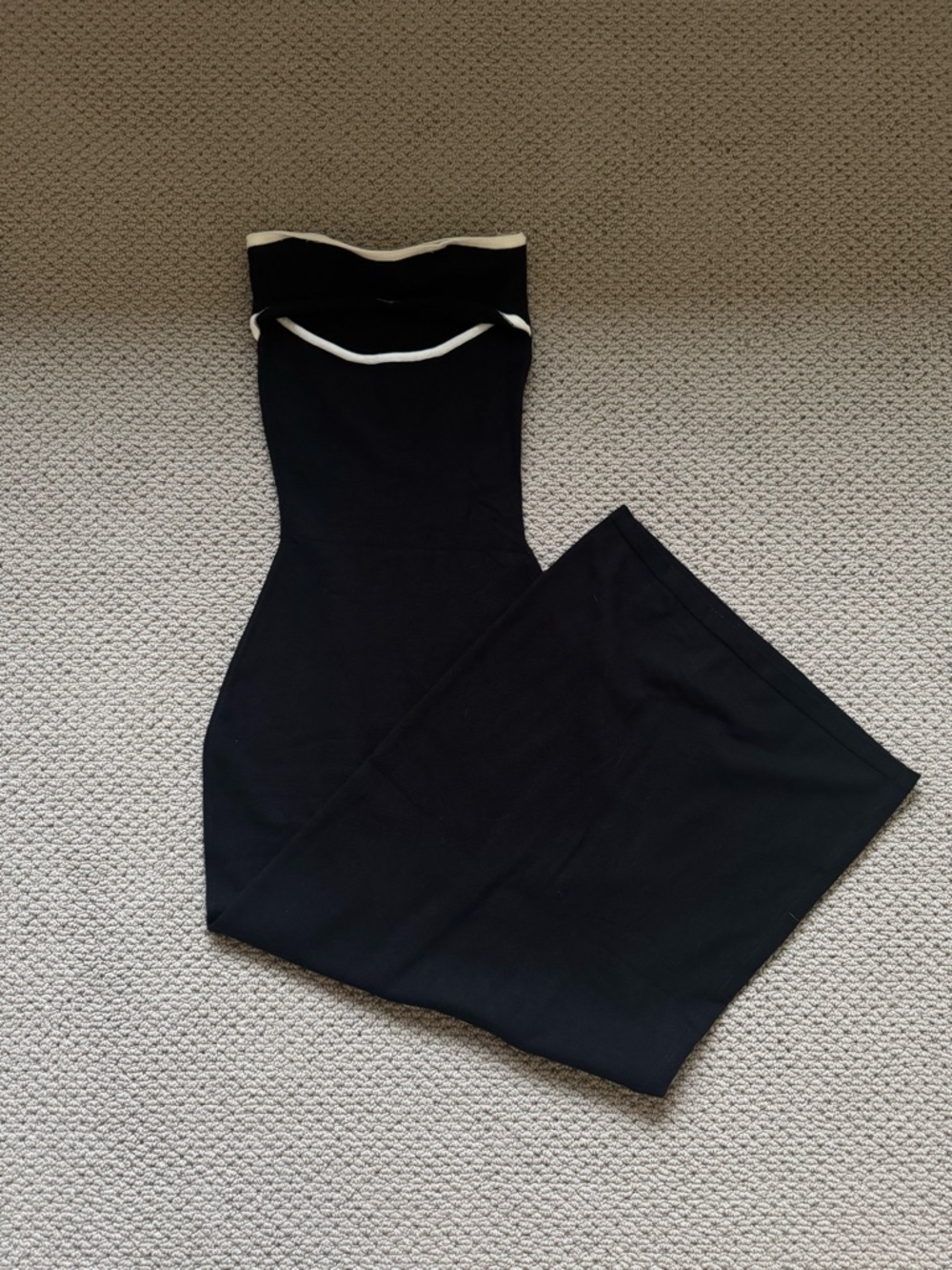 Peppermayo Black Dress with White Trim NWOT